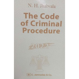 Jhabvala Law Series: Code of Criminal Procedure (CrPC) for BALLB & LLB by Noshirvan H. Jhabvala | C.Jamnadas & Co.